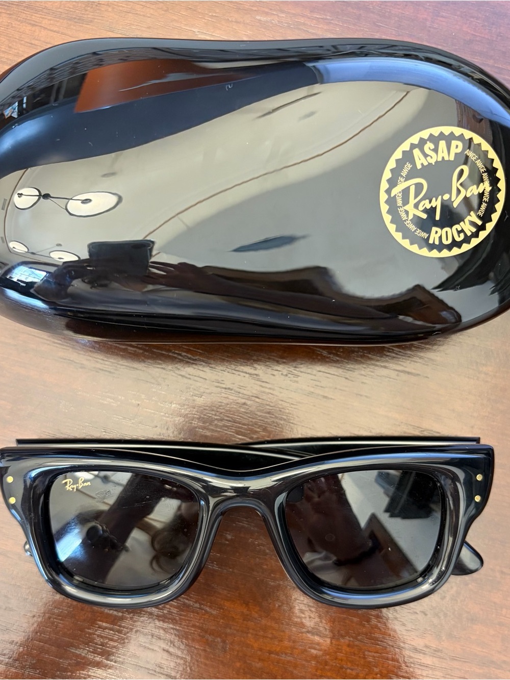 Ray-Ban Wayfarer Puffer - Ultra Black - ASAP Rocky - Size 47